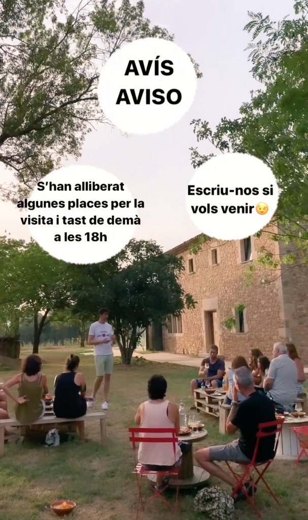 Turisme_Caldes's tweet photo. Places lliures per la visita i tast de #BdeGust de demà a les 18h. Si t'interessa pots escriure a info@bdegust.beer o al telèfon 628771707 🍻
#slowtourism https://t.co/GAm6P9coVV