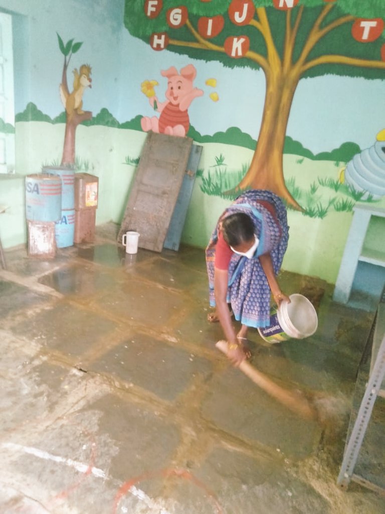 WCDWARANGALR's tweet photo. Anganwadi Center's are getting ready for re-opening. 

@WCDTelangana 
@Collector_WGL 
@MinistryWCD 
@KTRTRS 
@SatyavathiTRS 
@PSRNSPT 
@ArooriRamesh 
@DayakarRao2019 https://t.co/TaXFxLnAX0