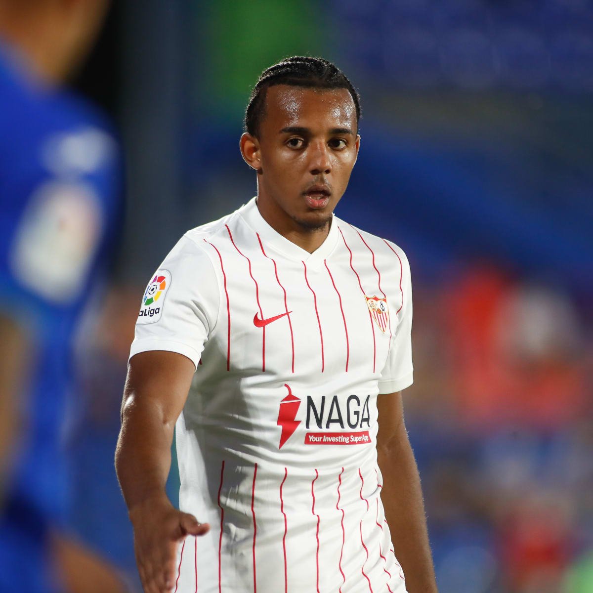 N_O_Analytics's tweet photo. Jules Koundé (@jkeey4) 🇫🇷

Don't be fooled by his size, Koundé is one of the best centre-backs in world football and he's only 22 years old. One to watch!

#NOA | #CFC | #SevillaFC https://t.co/JwtWjJhTEG