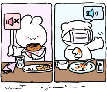 gonnohjoye's tweet photo. 🐰🙊😷🐻 https://t.co/kTByugZKDM