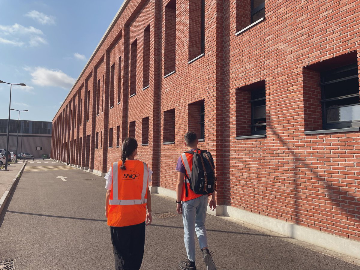 Petite visite du #Technicentre #Occitanie avec nos successeurs 😍