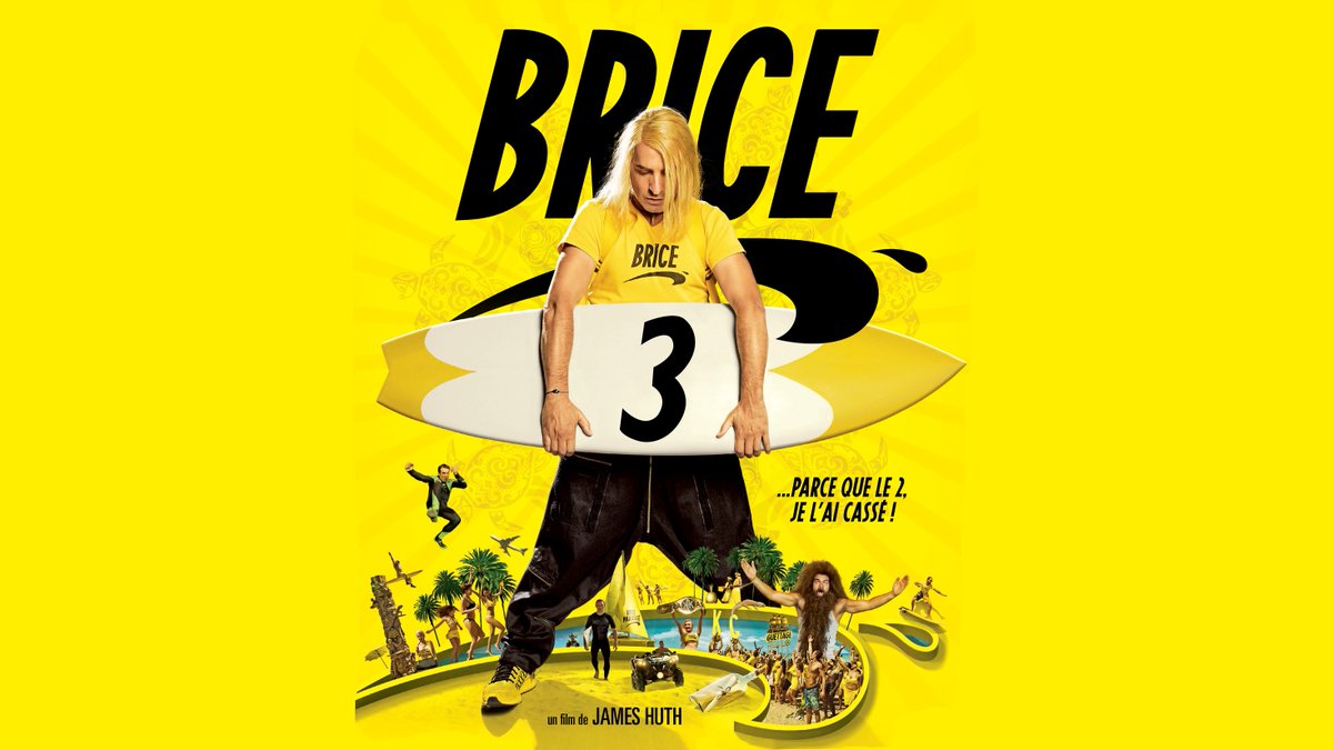 W9's tweet photo. Tout de suite, le seul et unique Brice de Nice est de retour pour de nouvelles aventures... à Hawaï ! 🏝🏄♂
#Brice3 https://t.co/0YzlpvhY4M