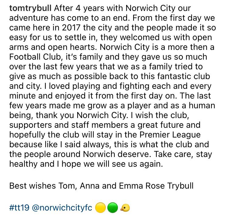 Norwich City FC tweet media