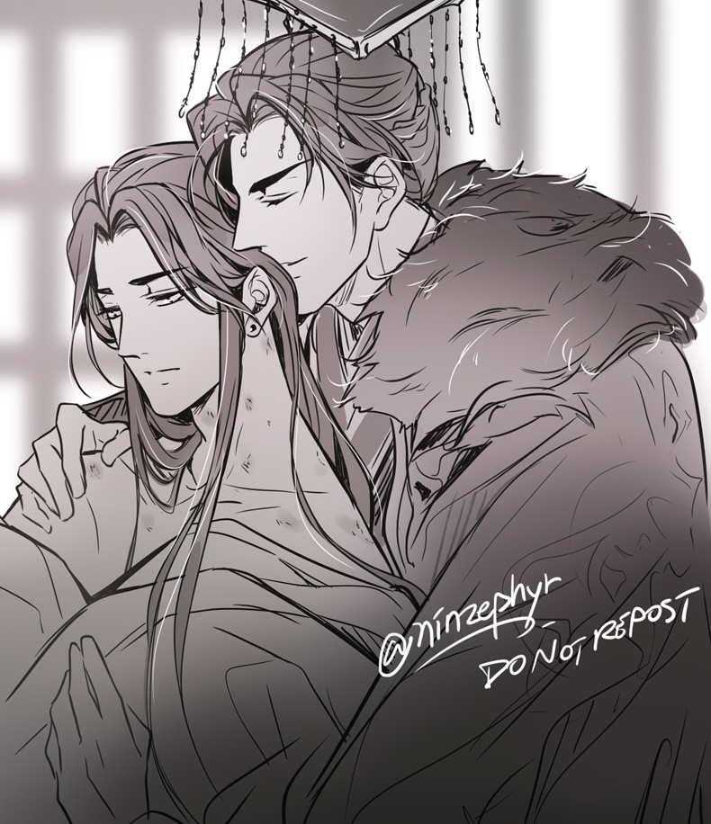 I just love the fact that txj is so addicted to cwn's scent 😩 #2ha #二哈和他的白猫师尊 #ranwan 