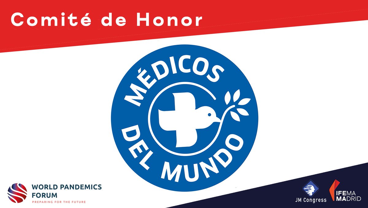 Damos la bienvenida a <a href="/MedicosdelMundo/">Médicos del Mundo</a> al Comité de Honor del #WorldPandemicsForum. Médicos del Mundo es una organización humanitaria cuyo objetivo es que la salud sea un derecho efectivo para todas las personas del mundo.

#pandemicsforum #crisissanitaria #salud #sectorsalud