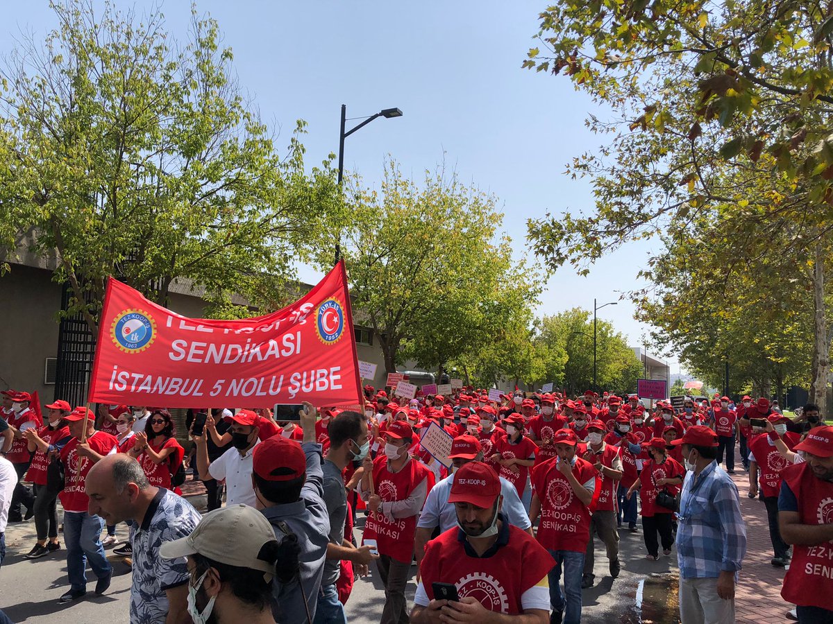 İşçilerin kazanılmış haklarını gasp etmeye çalışan İTÜ yönetimine karşı direnen işçilerle birlikte rektörlüğe yürümek için hazırlanıyoruz. Gençlik direnen emekçinin yanında!
#İTÜişçininhakkınıver