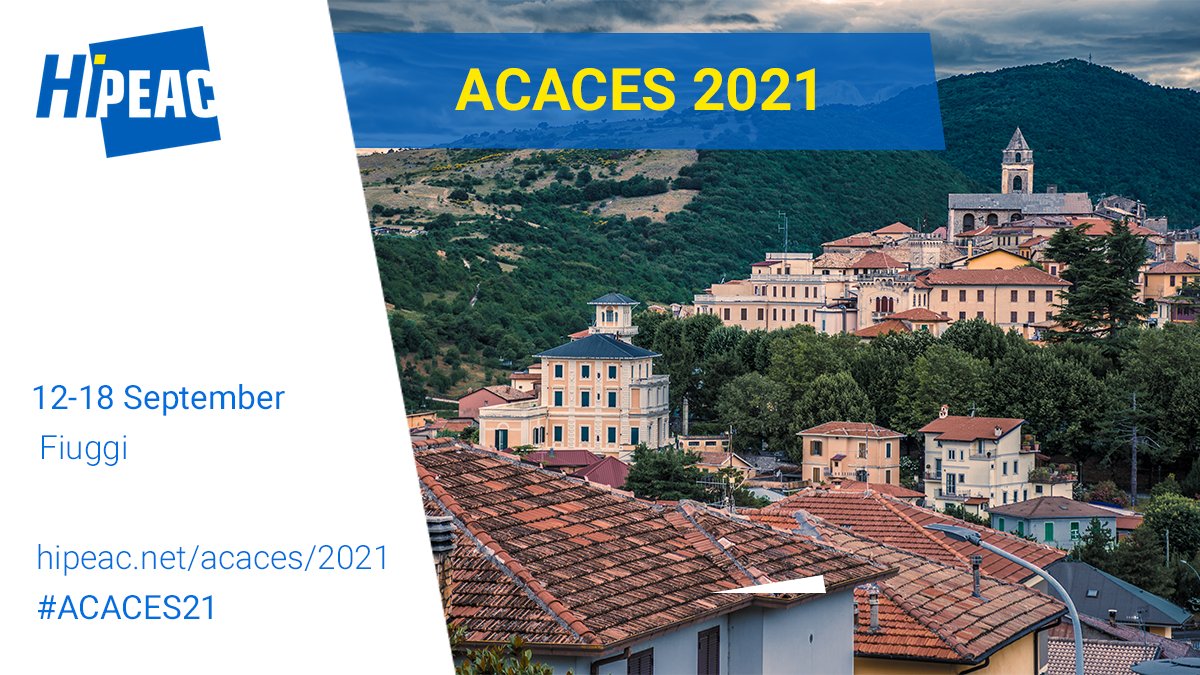 CLASS Project (@eu_class) on Twitter photo 📢 Interested in programming models for #HPC and cyber-physical #computing domains? Our coordinator <a href="/eduard_qm/">Eduardo Quiñones</a> will be teaching at the <a href="/hipeac/">HiPEAC</a> #ACACES21 Summer School this September! Learn more ➡️ bit.ly/3ym7lOD 📢 Interested in programming models for #HPC and cyber-physical #computing domains? Our coordinator <a href="/eduard_qm/">Eduardo Quiñones</a> will be teaching at the <a href="/hipeac/">HiPEAC</a> #ACACES21 Summer School this September! Learn more ➡️ bit.ly/3ym7lOD