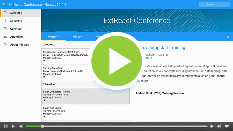 Sencha's tweet image. ExtReact includes 140+ pre-built UI components that are fully supported and designed to work together seamlessly over the lifetime of the application. More info here: bit.ly/3CuUCw9
#ExtReact #JavaScript #appdevelopment  #JS