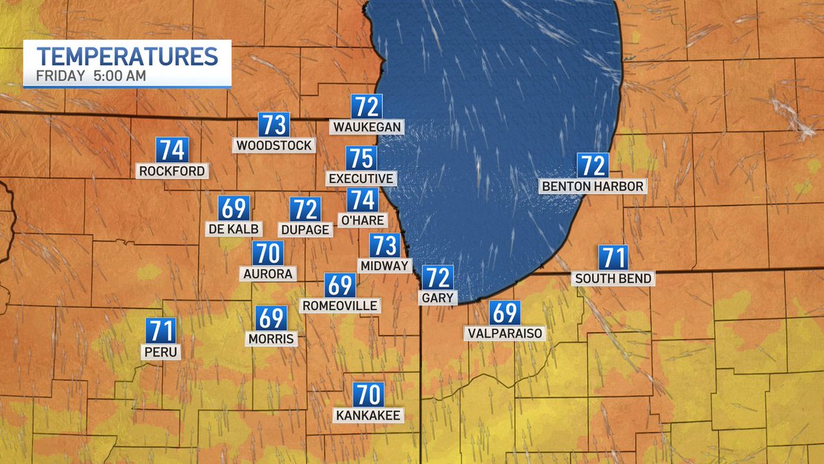 We're off to another mild and humid morning across the metro area.  This is setting the stage for another hot and humid afternoon, then a sticky evening with only isolated storms possible.  Get my last forecast now on the NBC 5 News.