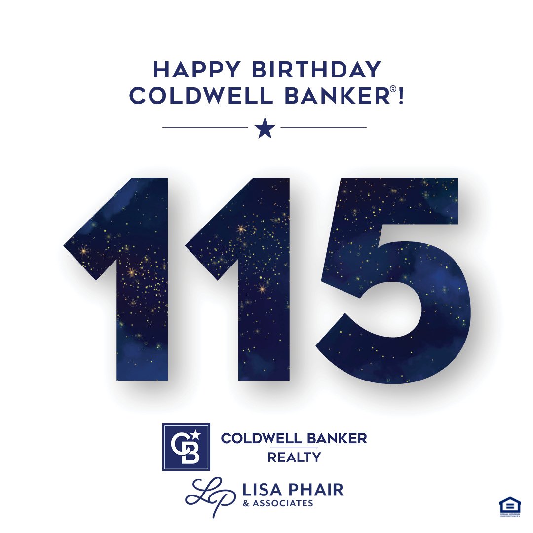 LisaMPhair's tweet photo. Fulfilling the dream of home for 115 years! Happy birthday, Coldwell Banker!
#HappyBirthday #LPAssociates #ColdwellBanker #LoveWhereYouLive #CBProud #CBRocks #ListWithLisa #PhairHousing https://t.co/xurDLh9Mce