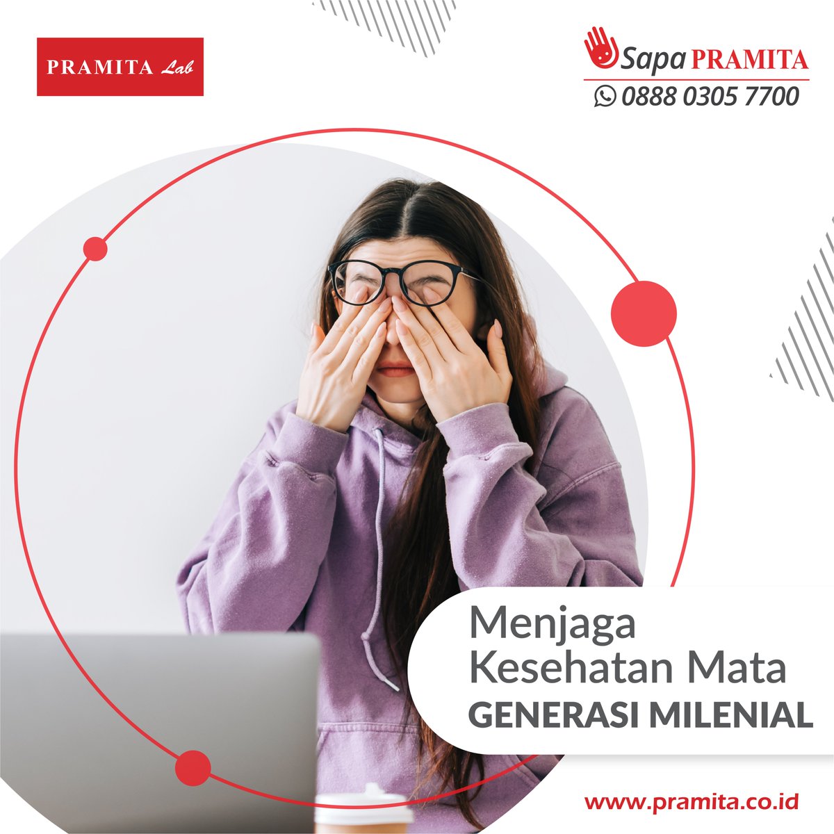 pramitalab_id's tweet photo. Hayo ngaku.. Hari gini siapa sih yang nggak ngeforsir mata di depan layar laptop atau HP ???...
https://t.co/qvAoqpKxJc
#kesehatanmata #milenial #Sehat #Kesehatan #Covid19 #LaboratoriumKlinikPramita #PramitaLab #Pramita #34TahunPramitaLab #ProudlyServingYou #HealthIsFun https://t.co/TFxxbl7Dc5
