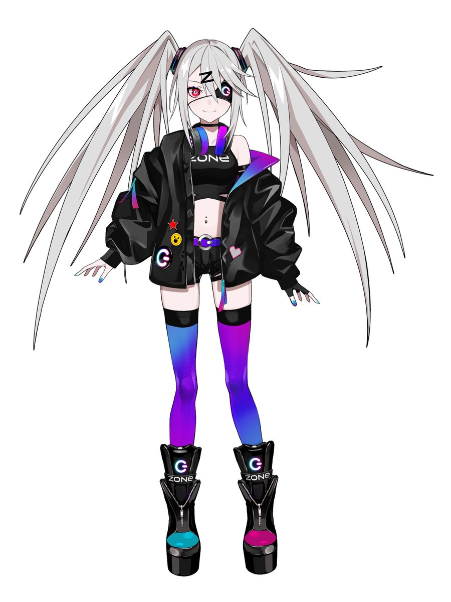 Live2Dの立ち絵も公開！！ LAMさんにデザインしてもらったかっこいい