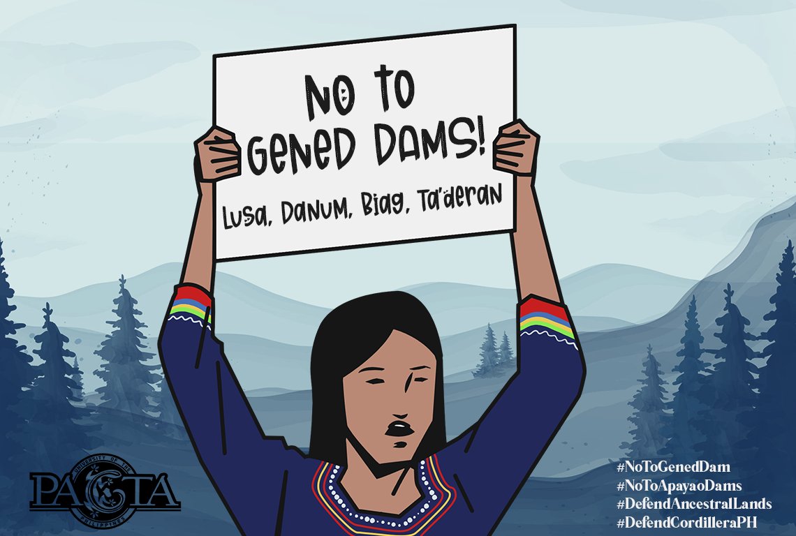 [PAGTA UPB OFFICIAL STATEMENT ON GENED DAM]

PAGTA UPB stands in solidarity with the people of Apayao. Let the Apayao River flow! 

Read full statement here: bit.ly/2WndFIT

#NoToGenedDam 
#NoToApayaoDams
#DefendAncestralLands
#DefendCordilleraPH