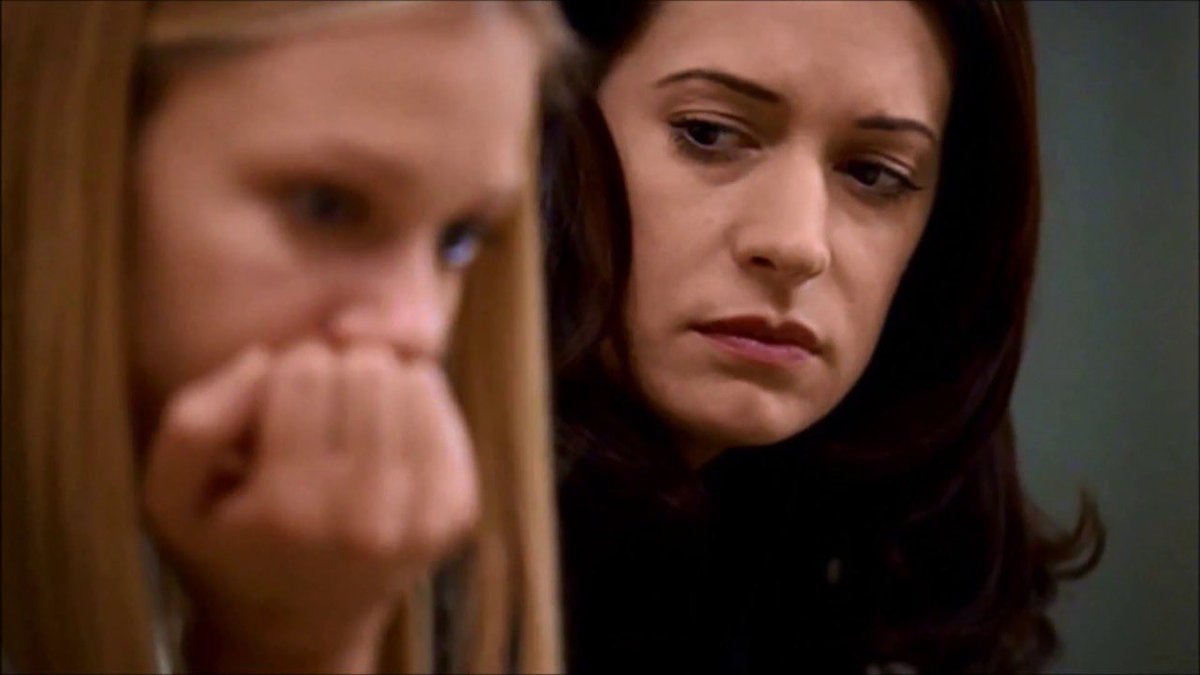 bishopstodd's tweet photo. emily prentiss is so loud https://t.co/9dDI43nxWk