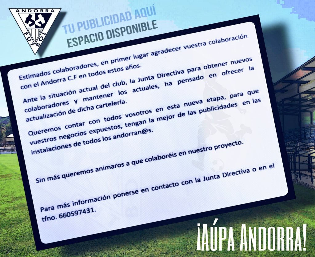 🇦🇩 Já pensou o FC Andorra sendo campeão espanhol? #Andorra #FCAndorr