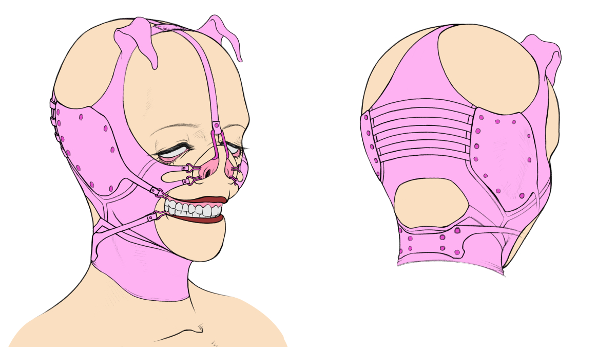 twitterだと画像４枚までなので、残りはpixivで見てください。
顔責めラバーマスクです。
英語だとFaceTortureRubberMaskですかね?
#鼻責め
#鼻フック
#顔責め
#nosehook 
#RubberMask
#ラバーマスク https://t.co/a30lEF9tMh