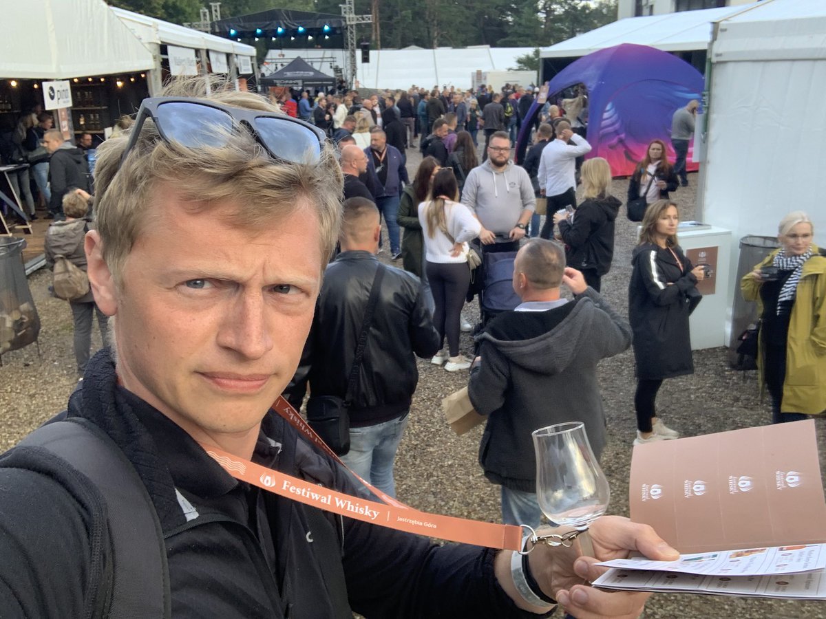 Ktoś również na festiwalu whisky w Jastrzebiej?