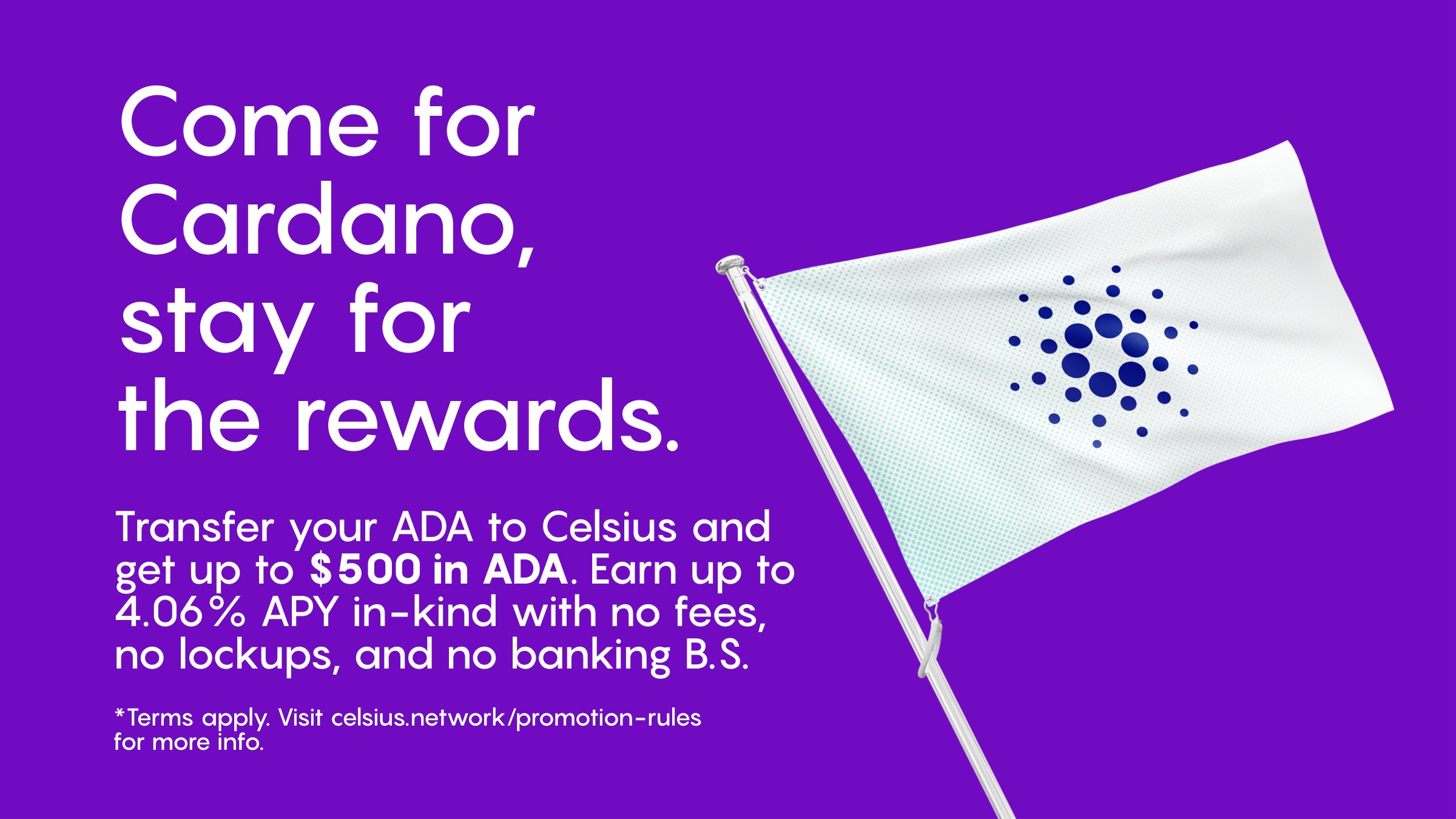 Celsius Let S Try This Again We Just Dropped Ada Now We Re Dropping Ada Promo Codes Oh And Did We Mention They Re Valid For New And Existing Users Ada40