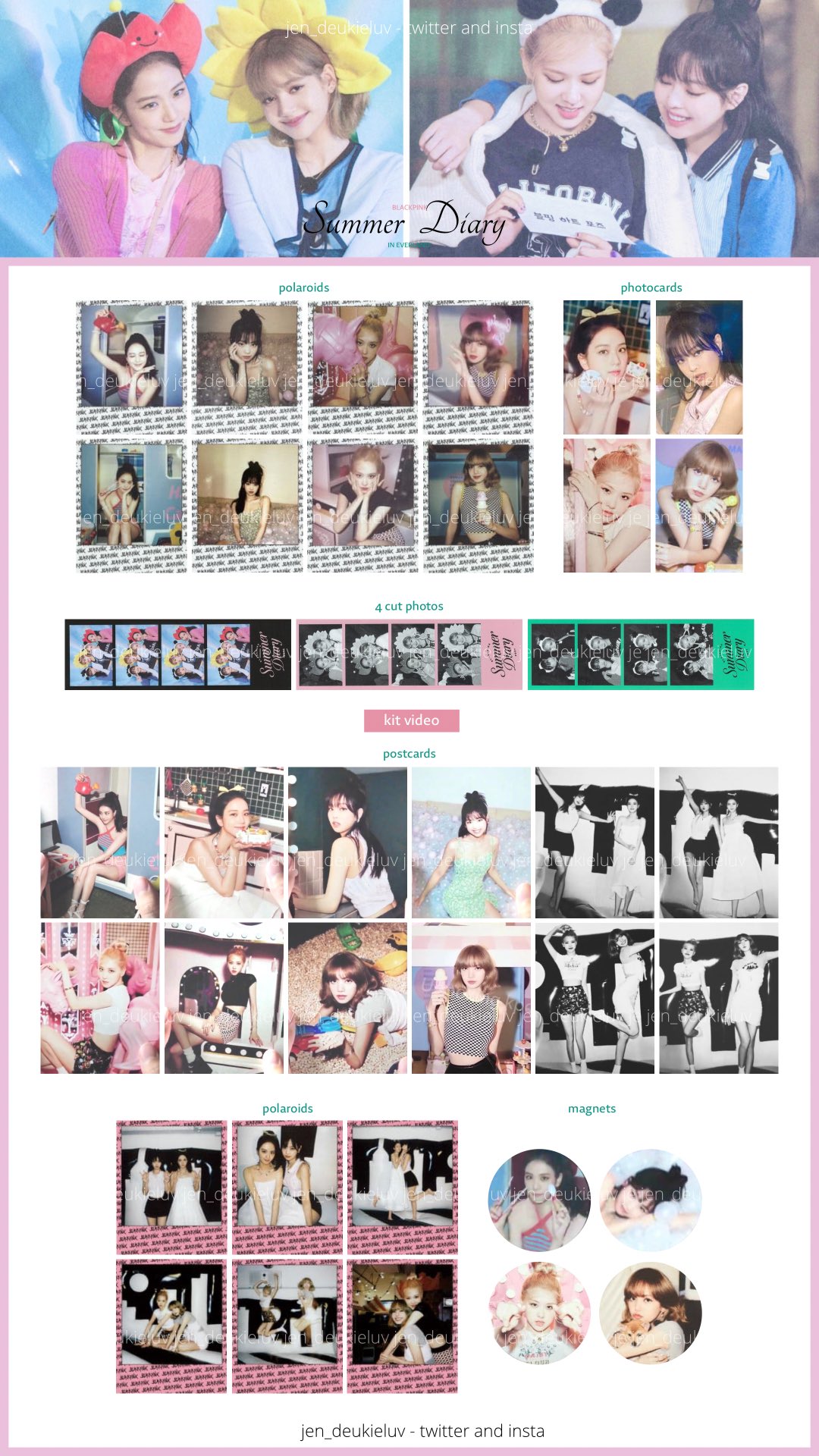 BLACKPINK JENNIE SUMMERDIARY 2019 トレカ 2025年最新】blackpink summer diary 2019の人気アイテム - メルカリ
