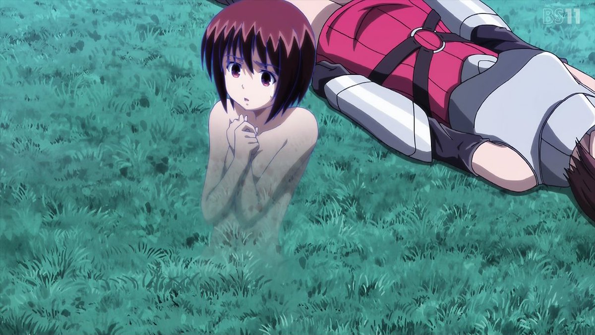 剣を振り下ろせなくて殺されたり崩れる橋にしがみついたりする箱崎さんが可愛かったです
ノースリーブ衣装で橋にしがみつくのえちえちですね
なんか今日作画綺麗でしたね
村長も生き返る勇者対策が的確で意外とやり手ですね
#俺100 