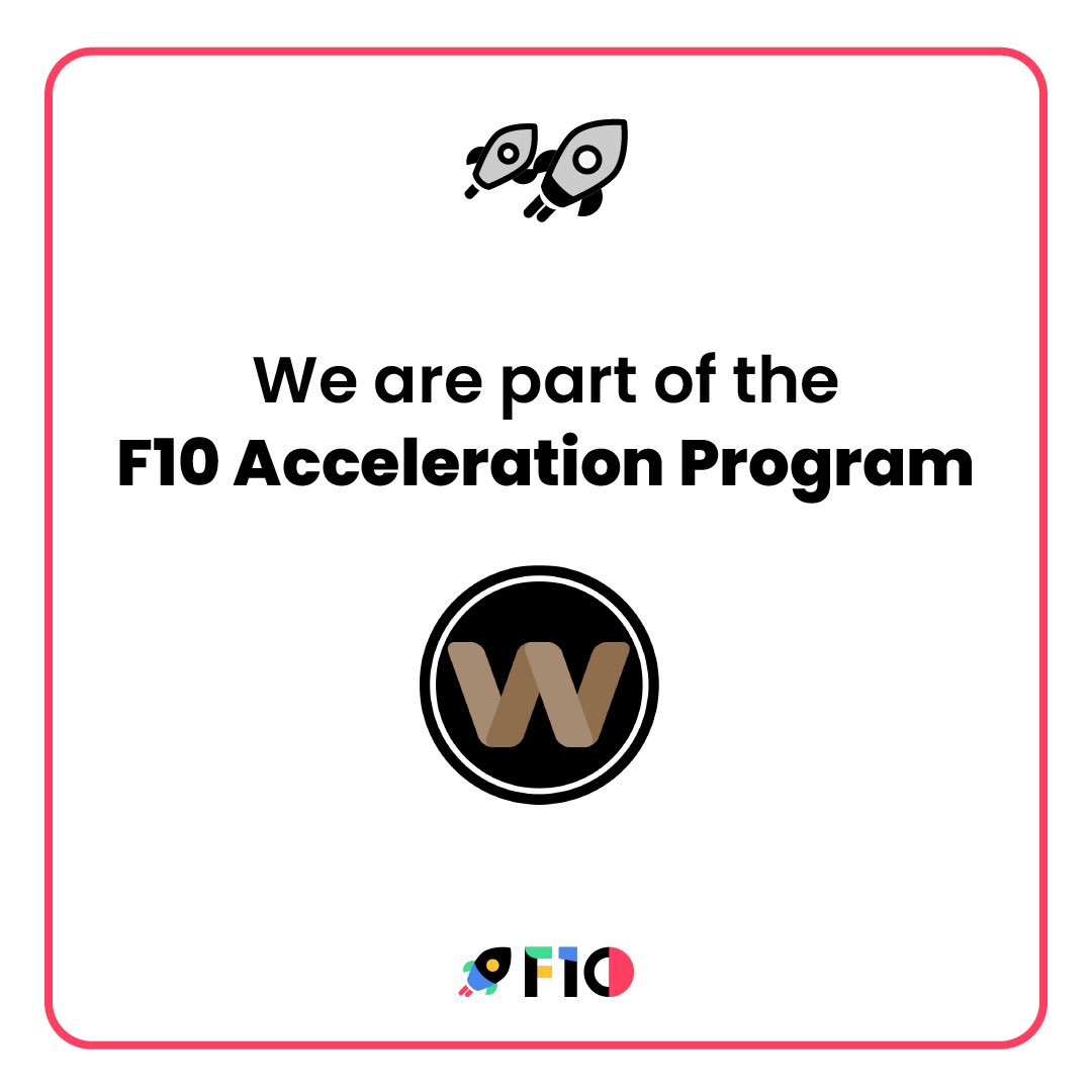 weaveai's tweet photo. We are very excited to announce we’ve been selected to participate in the F10 Acceleration Program! @F10_accelerator 

https://t.co/fKVPTZ4mPt https://t.co/7tNfmHeFW4
