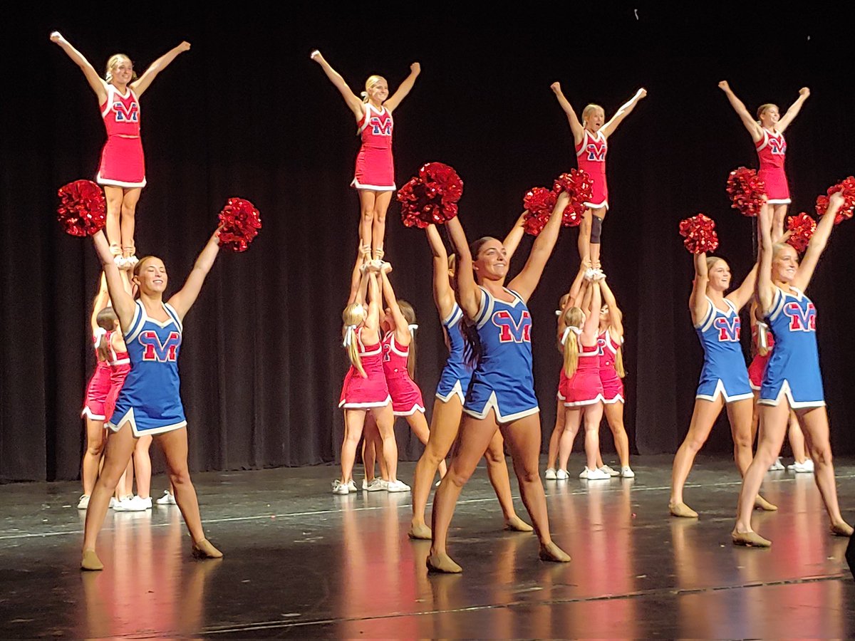 You're looking at THE BEST pom and cheer team in the entire state!@MVTOROS_AD