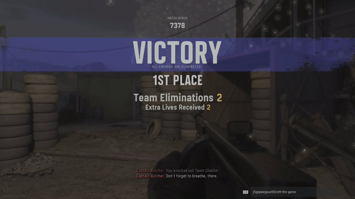 Won first game, going live soon