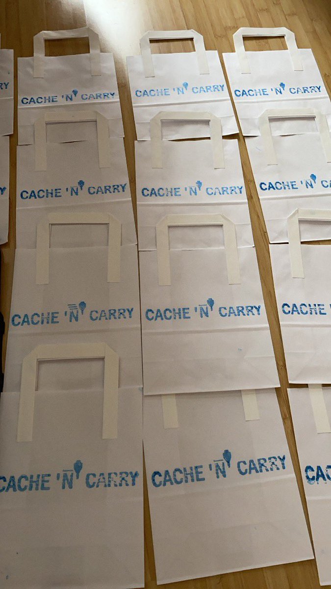 Cache_and_Carry's tweet image. Last minute preparations for #londoncalling tomorrow