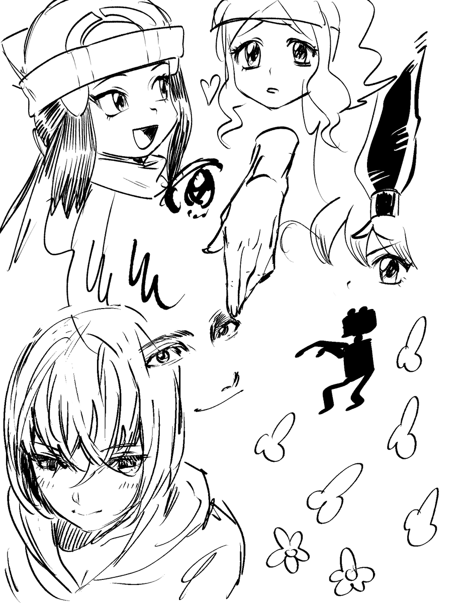 Testing new brushes 