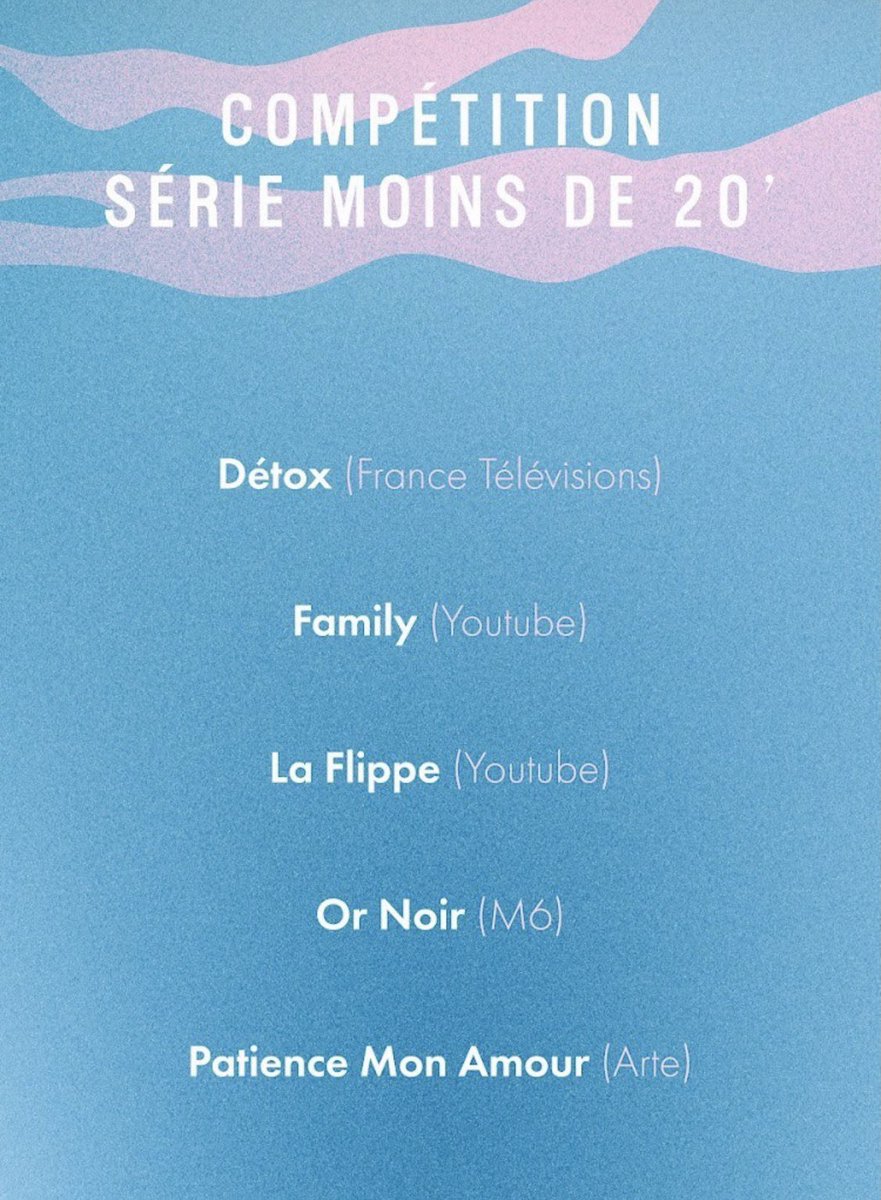 Et hop ! FAMILY est sélectionné au <a href="/festivalfiction/">Festival de la Fiction</a> ! Joie, fierté et reconnaissance ♥️