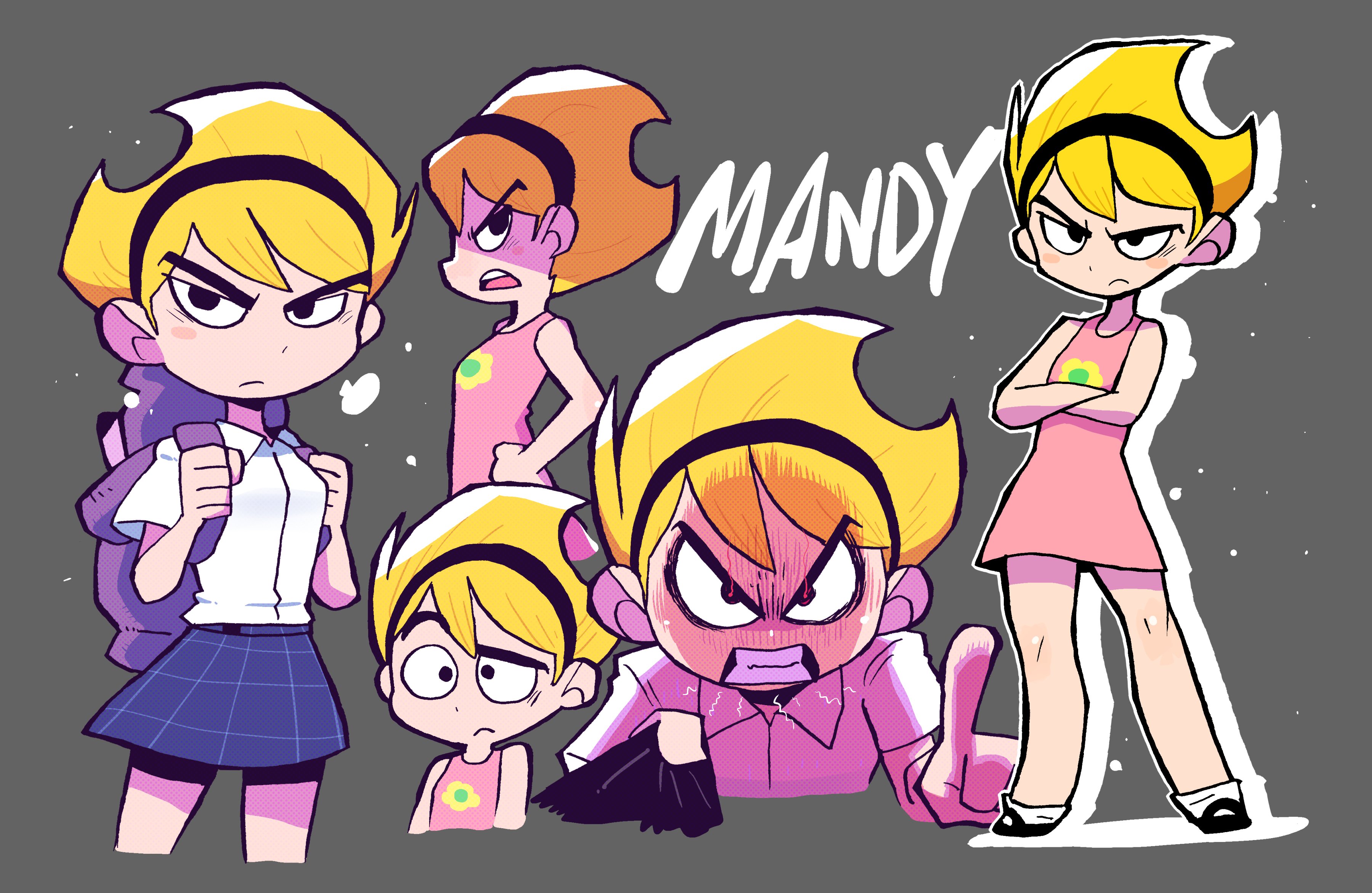 26,3 тыс. 43. ビ リ-*マ ン デ ィ の 絵 / Billy and Mandy art. 