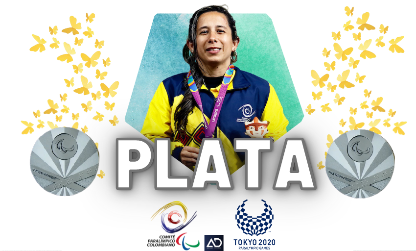 ArrebatoD's tweet photo. La colombiana Mayerli Buitrago Ariza obtuvo la segunda medalla para Colombia en los Juegos Paralímpicos de Tokio. La deportista ganó este jueves medalla de plata en el lanzamiento de peso en Tokio. Su mejor lanzamiento fue el sexto, en el que hizo una marca de 9.96 m. https://t.co/lNuRk4R38N