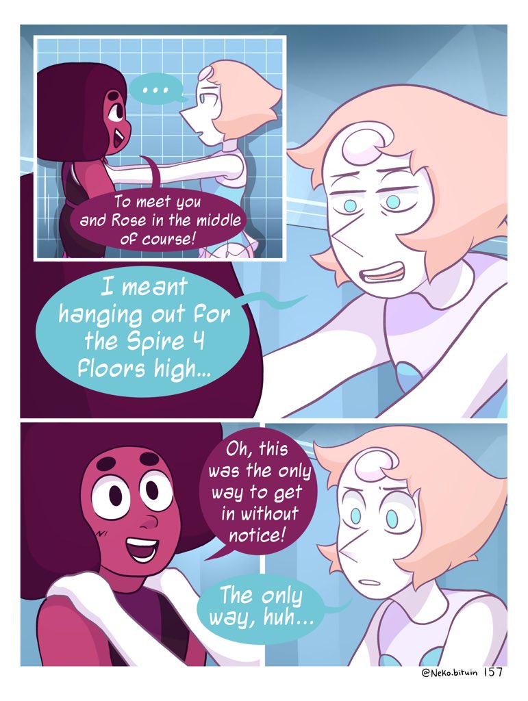 BituinNeko's tweet image. Pg 157-160

#FractureAU #StevenUniverse #fancomic