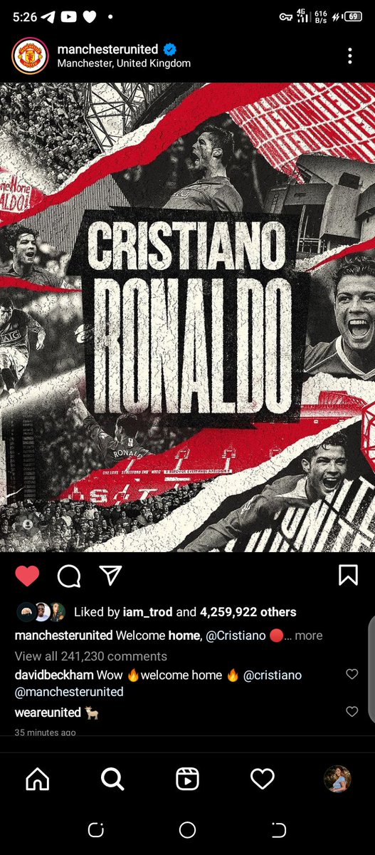 X \ Preeti على X: The picture of Cristiano Ronaldo and Lionel