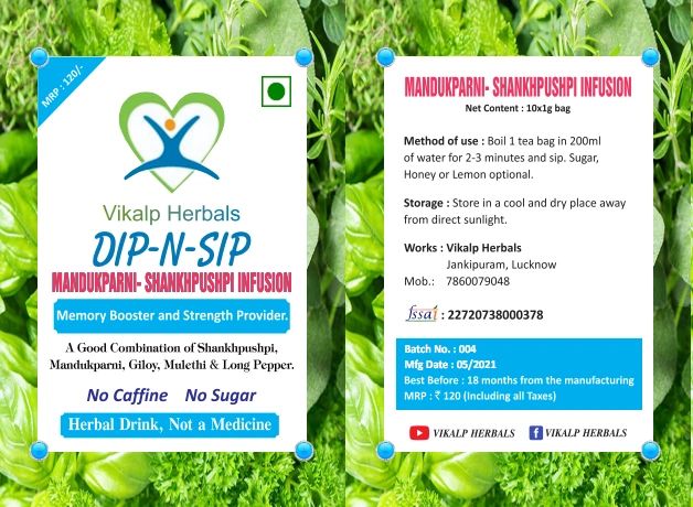 This product is completely harmless. It does not have any side effects. It is a purely herbal product, contains no caffeine and sugar
vikalpherbal.com
#VikalpHerbal #KadhaTea #HerbalTea
