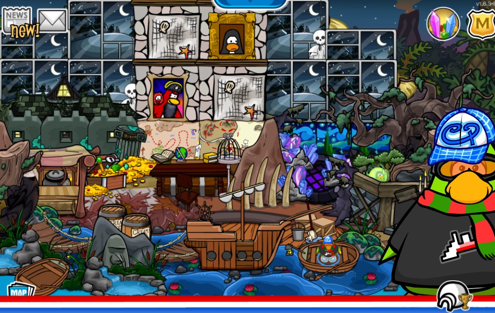 igloochallenge's tweet image. For the finale, judge @VerdeSalCP created a Pirate Grotto in the Cozy Cottage! The judges loved the amount of detail, theme and designs featured in judge Verde Sal's igloo, but felt that it was a bit too much on the busy side.