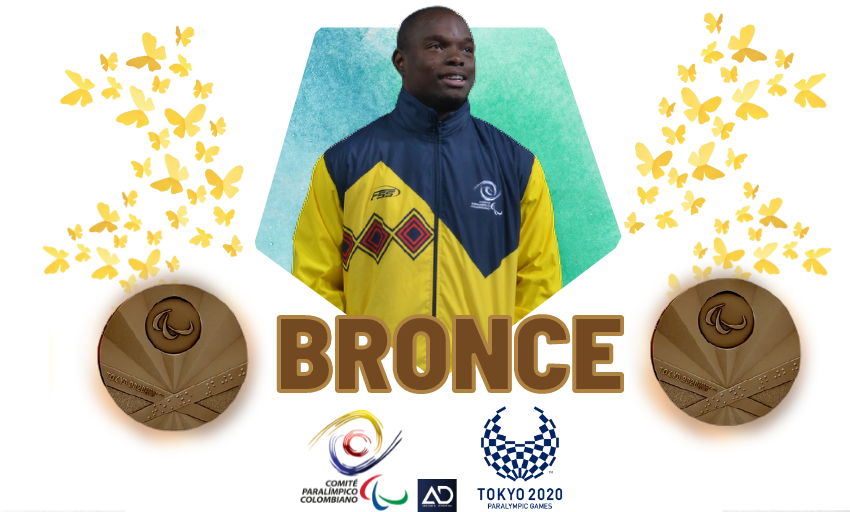 ArrebatoD's tweet photo. Luis Lucumí se colgó el bronce en los Juegos Paralímpicos de Tokio
Nueva medalla para Colombia. Ocupó el tercer lugar del podio con una marca de 54.63 metros en el lanzamiento de jabalina F38. https://t.co/ISzFnpRDom