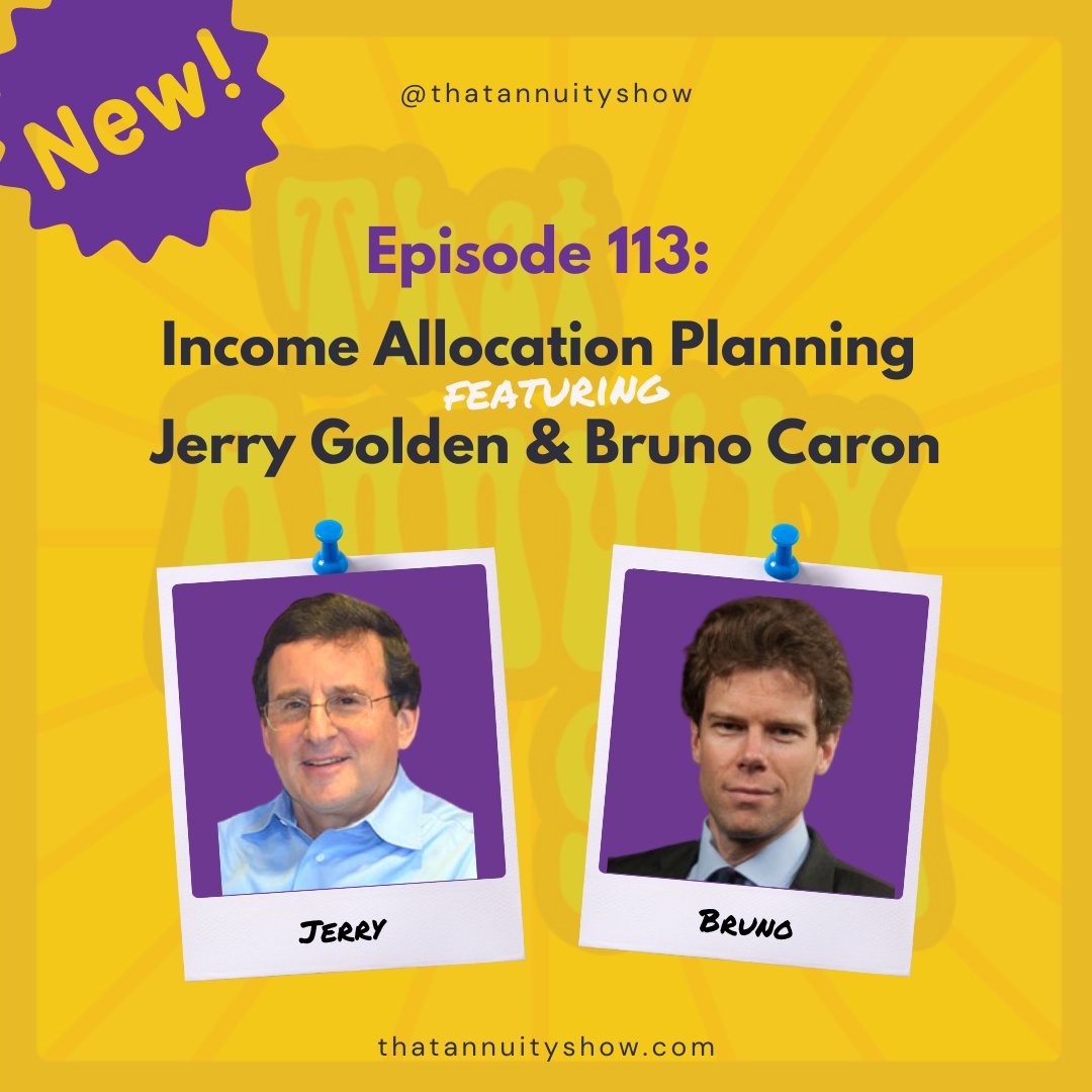 How do you create more income with less market risk and lower fees and income taxes than traditional retirement income plans? 

Listen to the podcast now:
thatannuityshow.com/2021/08/26/epi…

#financialadvisors #financialplanning #wealthmanagement