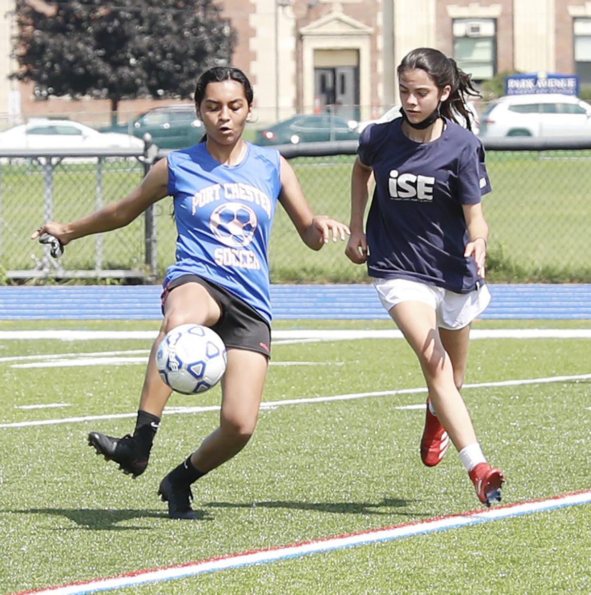 Rain or shine, <a href="/PCRamsNY/">PC Ram Athletics</a> football and soccer athletes went through grueling two-a-day pre-season drills because the clock was ticking—a tock saying the regular season will be starting before they know it, with games kicking off next week. #PortChester

bit.ly/PCPreSeason