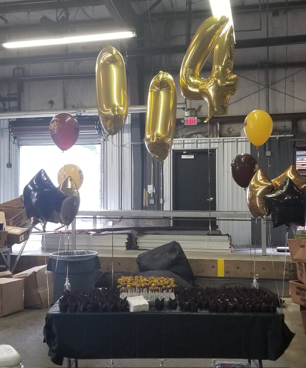 Happy Founder's Day! 114 years and still going strong! Celebrating in Gainesville,Fl with chocolate chip pound cakes, cake pops and of course @ChickfilA ! 
@FloridaUPSers @crapse_michael @robertleeneal3 @doctorlenski @Trujillo2_3 @GrinchLaura #UPSFoundersDay