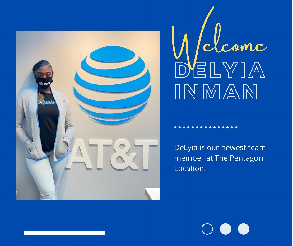 Join me in welcoming our newest member of The Pentagon Team 💙 #LifeAtATT #NewHire