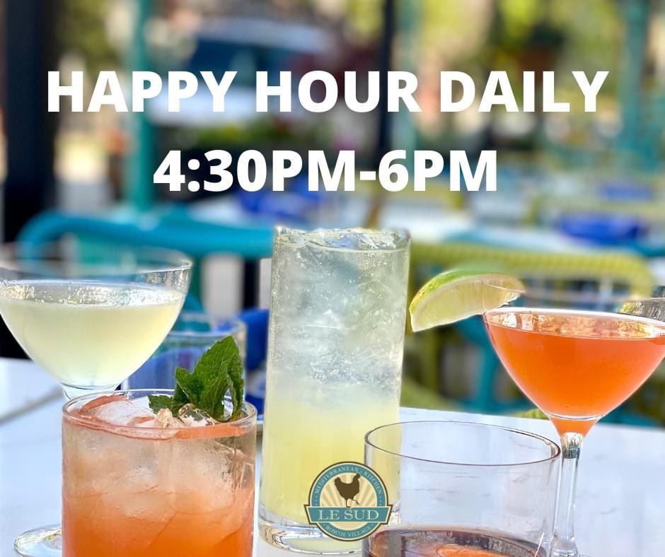 Keep calm because it’s happy hour. $6 food, beer, wine and cocktails. 
lesudchicago.com

#happyhourtime #happyhourdrinks #happyhourspecials #happyhour #lesudroscoevillage