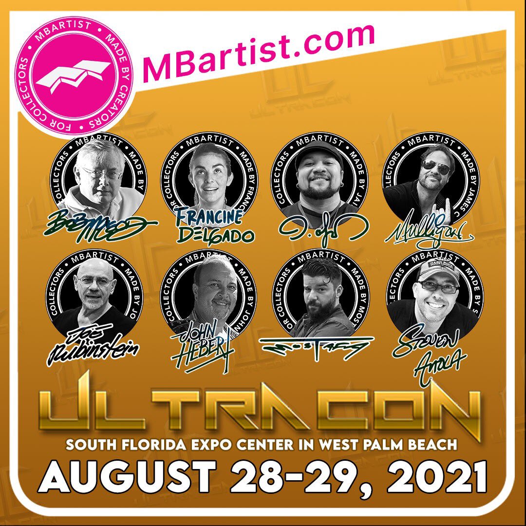 StevenAhola's tweet photo. How do you follow up #megaconorlando Go to #westpalmbeach #ultracon with @MBartistAlley @mcleodbob @JosefRubinstein @JamesCMulligan #johnhebert @MostafaINK @frandelgado in #artistalley for #artprints #originalart #commissons and the #artgallery for #canvas #prints https://t.co/AVmoPcQVDo