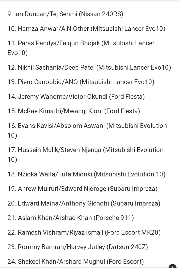 Its yet another rally weekend! Another dance in the dust, or maybe mud, if it rains. The #KCBMachakosRally is happening this weekend. 30 drivers are ready for the 146kms of gravel surface racing; come tomorrow. Catch all updates <a href="/wrcsafarirally/">Safari Rally Kenya</a>.