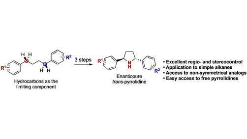 #AsymmetricSynthesis of Enantiopure Pyrrolidines by C(sp3)-H Amination of Hydrocarbons (Dauban) @ICSN_lab @UGrenobleAlpes @TanguySaget onlinelibrary.wiley.com/doi/10.1002/an…