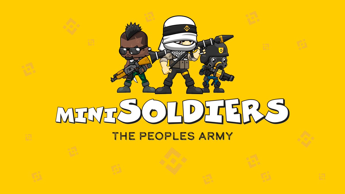 MiniSoldiersBSC's tweet photo. We are MiniSoldiers.
We are here to fight the WAR ON RUGS.
We hate Ruggers.
We hate Honeypotters.
We hate Scammers.

It ends here.

#MiniSoldiersBSC https://t.co/kcohXtzpbv