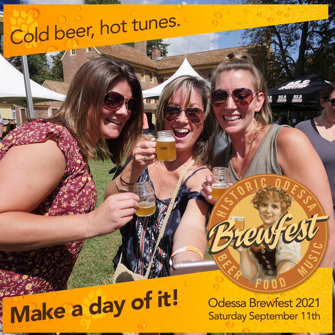 #Odessabrewfest Make a day of it. 
odessabrewfest.com
#brewfest #beerfest