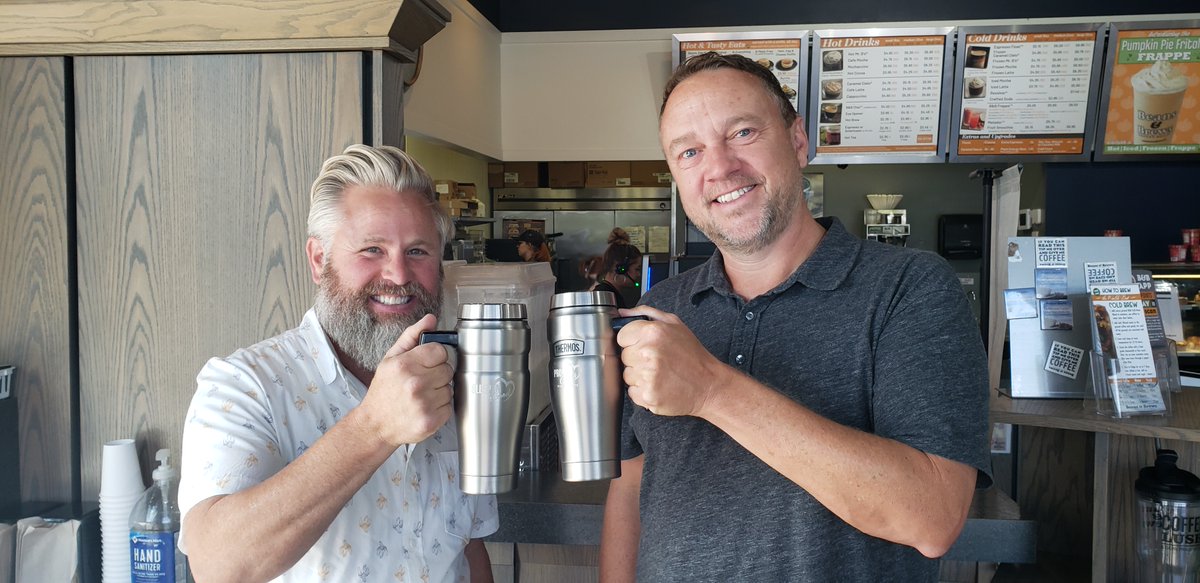 jnokes's tweet photo. Itโs been a fun week of seeing @PromoCares supporters virtually and IRL! Thanks to Meg, Bill and Jeff for the great conversations and supporting #SleepIn4Good! https://t.co/Sw511YKue7 https://t.co/uVj3QBbirE