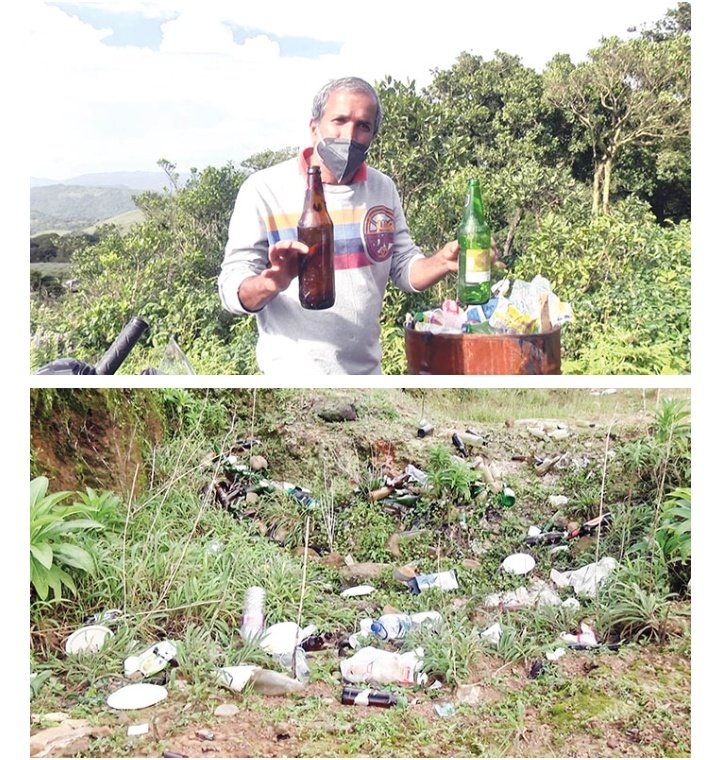 gangess's tweet photo. You all might have seen the beautiful sight of the Neelakurinji blooms in Kodagu! Now look what we give back to Mother Nature.
#mindyourtrash #coorg #theothersideofthestory
Pics from @Star_Of_Mysore @Pratvii https://t.co/kO4hsKO1DU