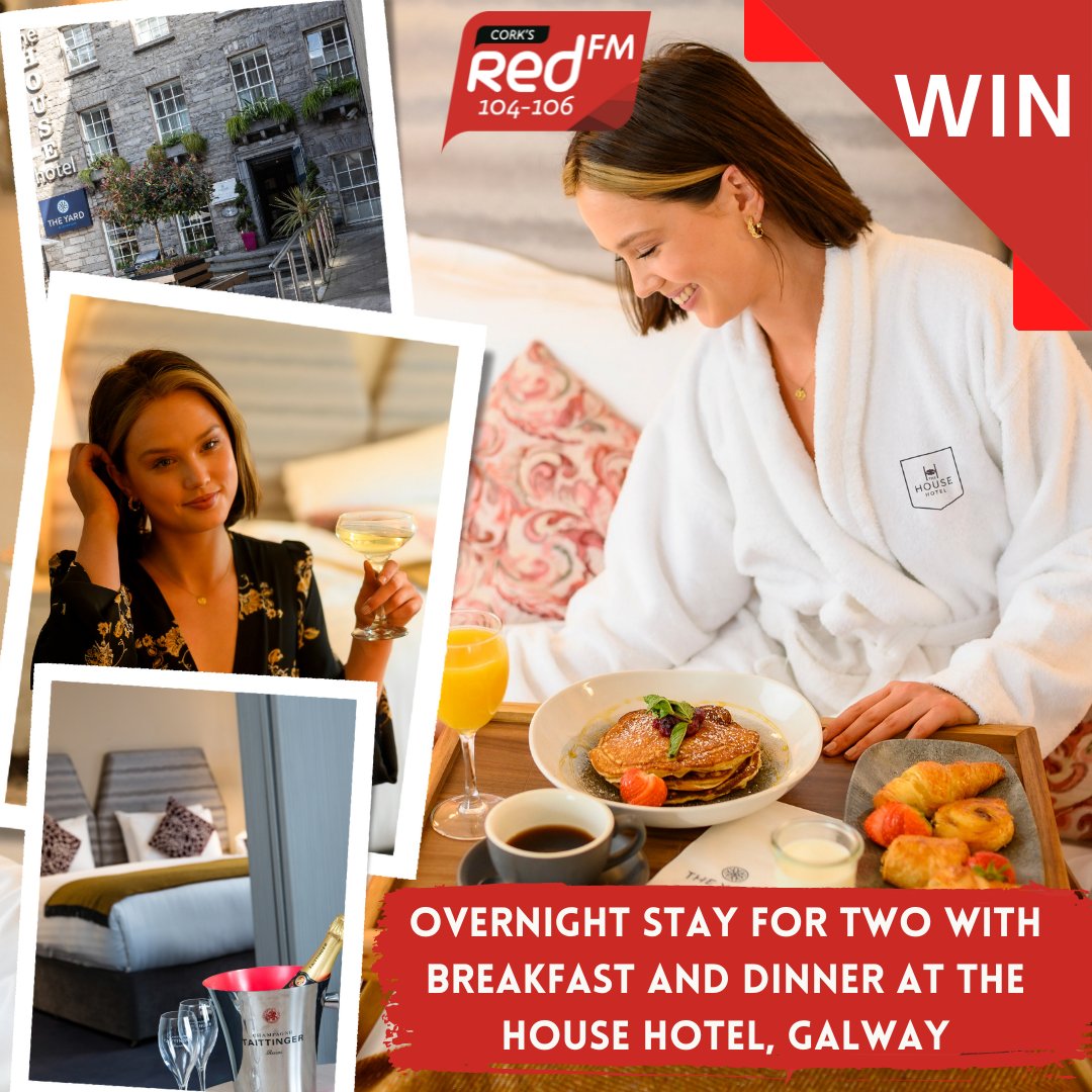 Every day this week we have an overnight stay for two at the @the_house_hotel in Galway city centre with a delicious Full Irish Breakfast and two course dinner to give away! 

Get the details on how you can win right here 👇🏻
redfm.ie/post/win-an-ov…